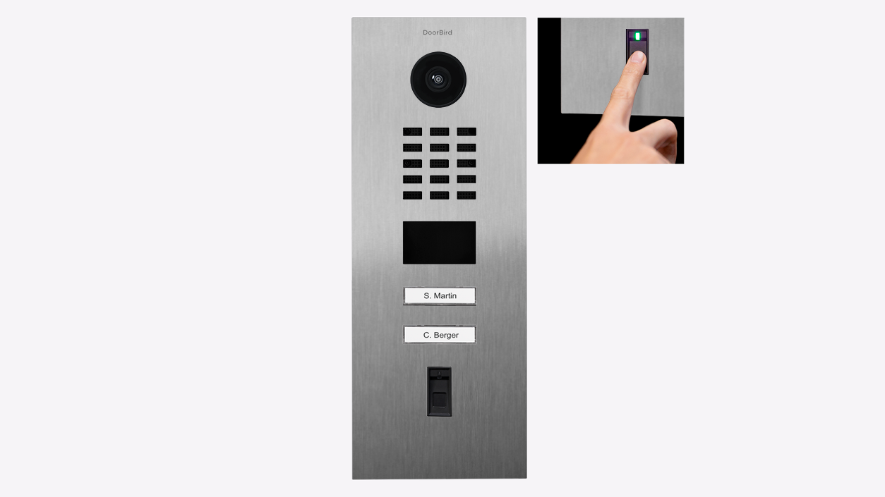 D2102FV Fingerprint 50 Surface-mount IP Video Intercom