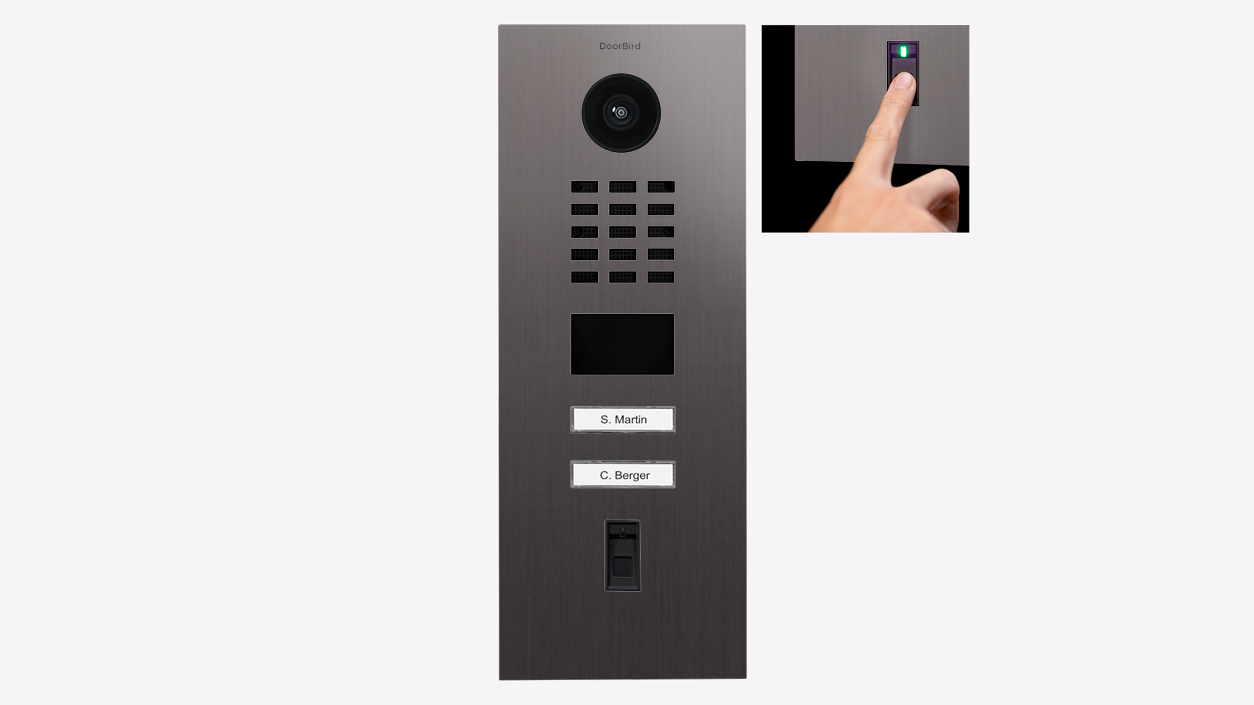 D2102FV Fingerprint 50 Surface-mount IP Video Intercom