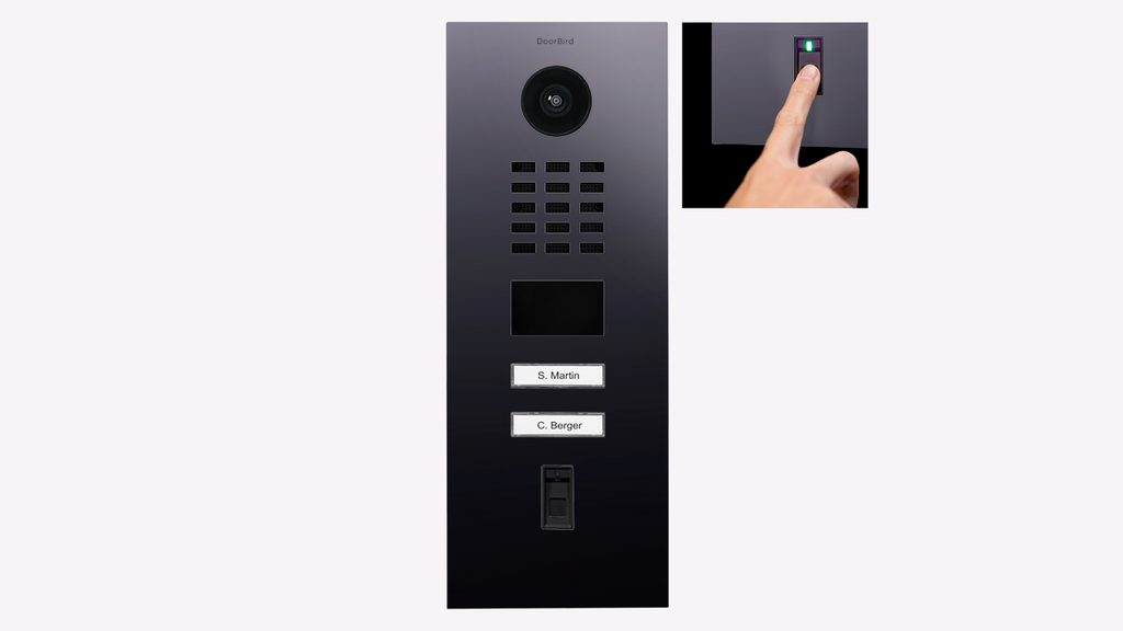 D2102FV Fingerprint 50 Surface-mount IP Video Intercom