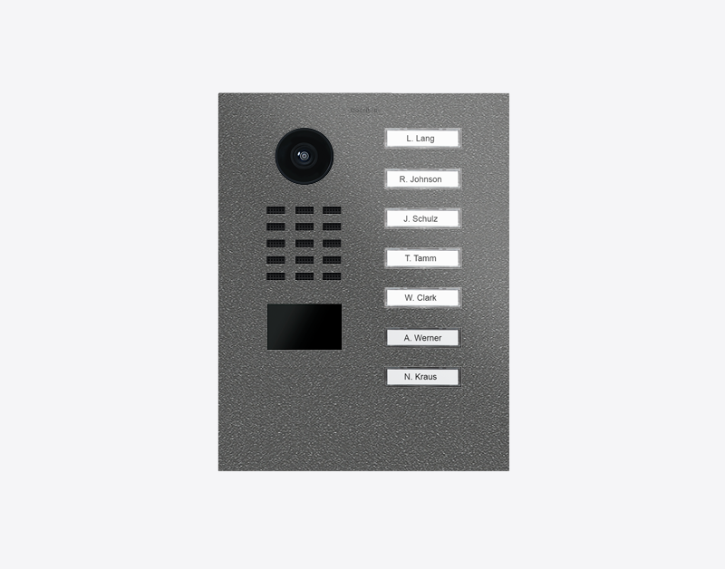 D2107V Flush-mount IP Video Intercom