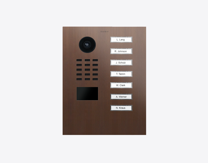 D2107V Flush-mount IP Video Intercom