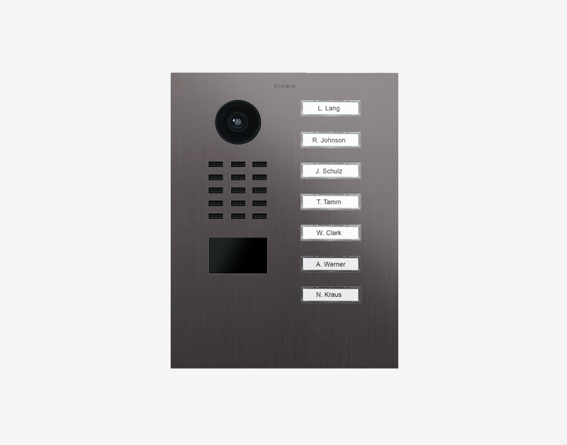 D2107V Flush-mount IP Video Intercom
