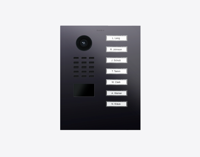 D2107V Flush-mount IP Video Intercom