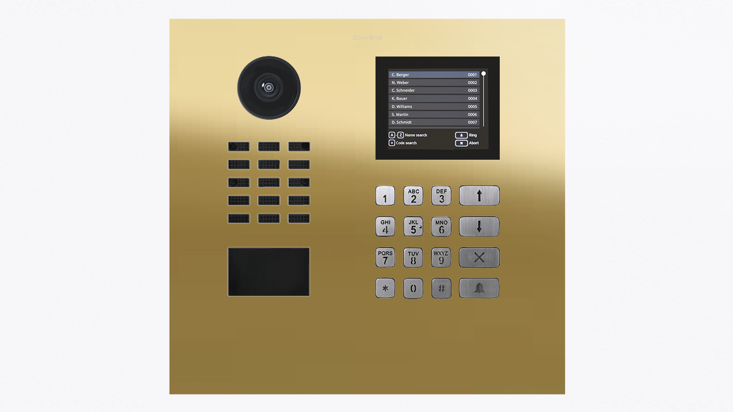 D21DKH Surface-mount IP Video Intercom