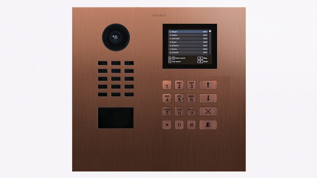 D21DKH Surface-mount IP Video Intercom