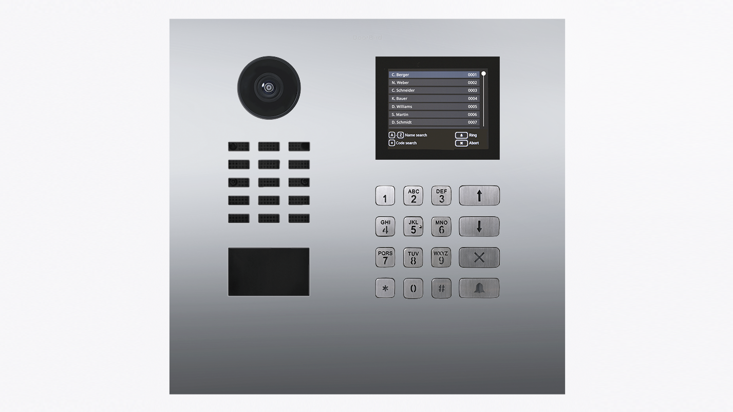 D21DKH Surface-mount IP Video Intercom