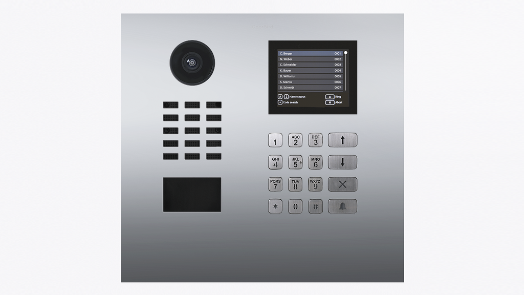 D21DKH Flush-mount IP Video Intercom