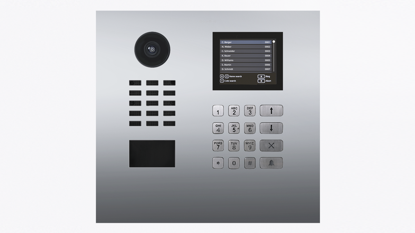 D21DKH Flush-mount IP Video Intercom