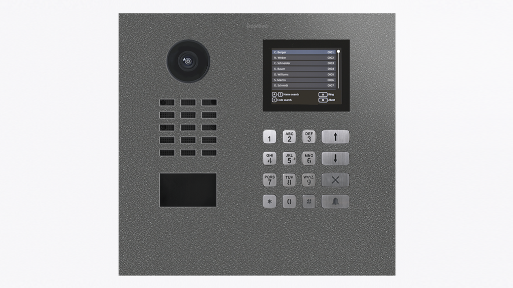D21DKH Flush-mount IP Video Intercom
