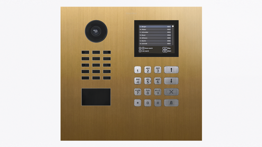 D21DKH Surface-mount IP Video Intercom