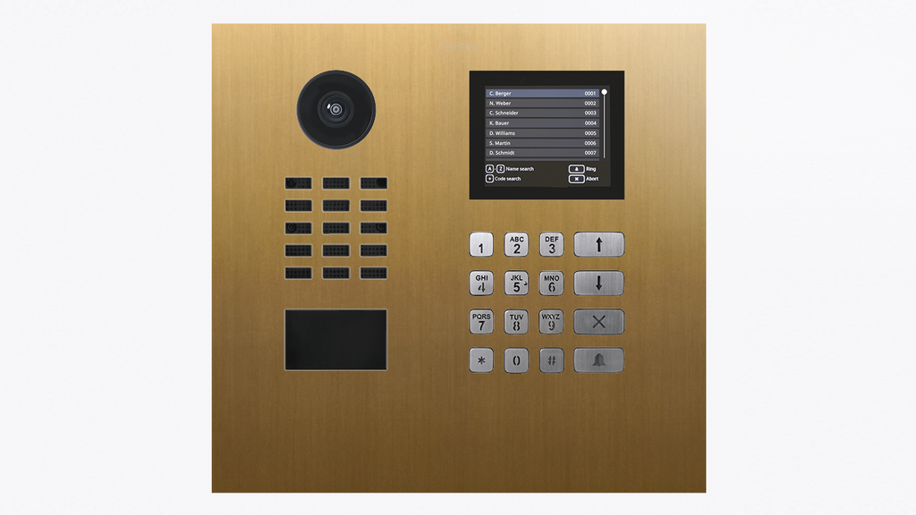 D21DKH Flush-mount IP Video Intercom