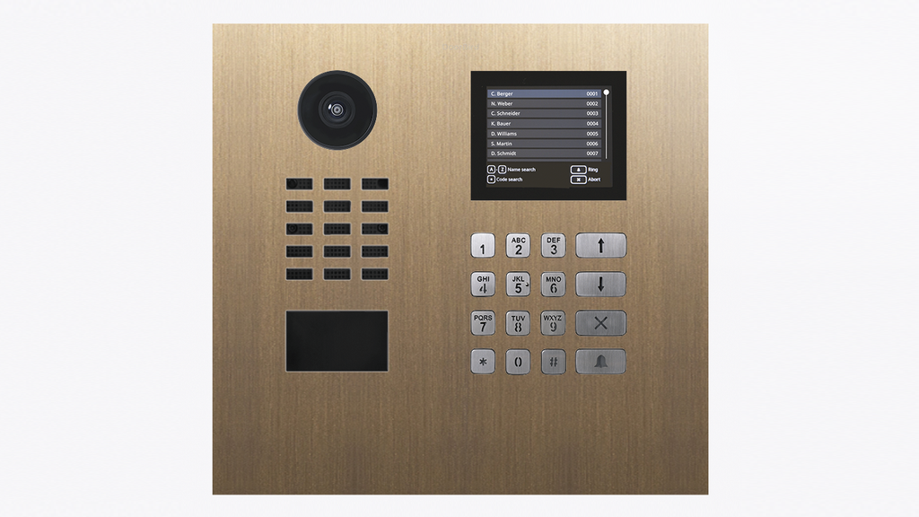 D21DKH Surface-mount IP Video Intercom