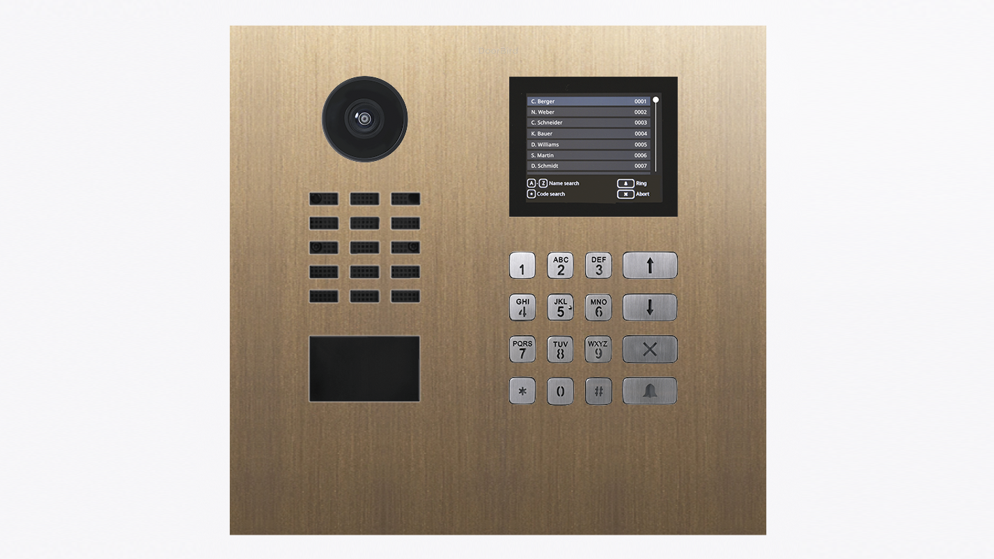 D21DKH Surface-mount IP Video Intercom