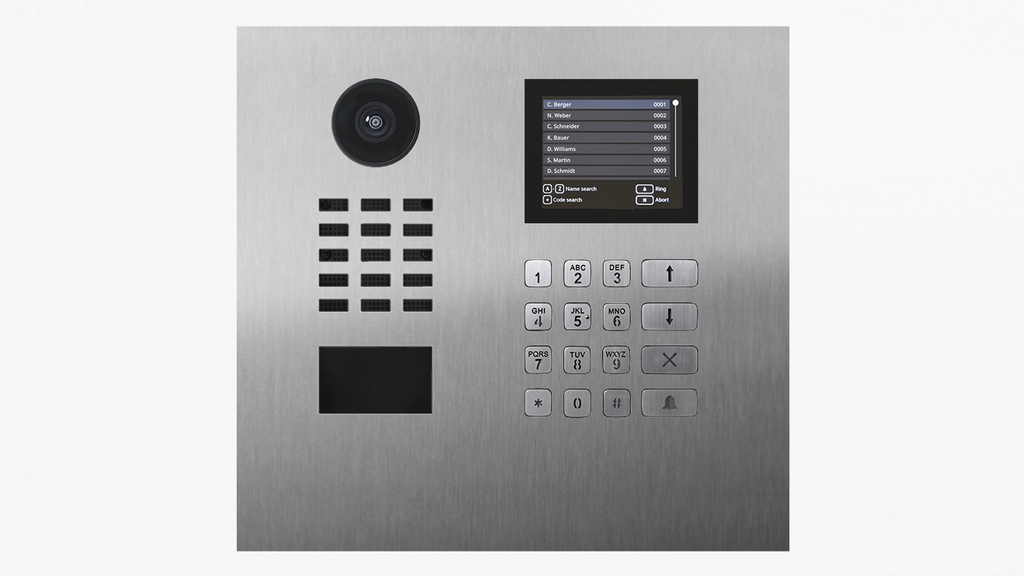 D21DKH Flush-mount IP Video Intercom