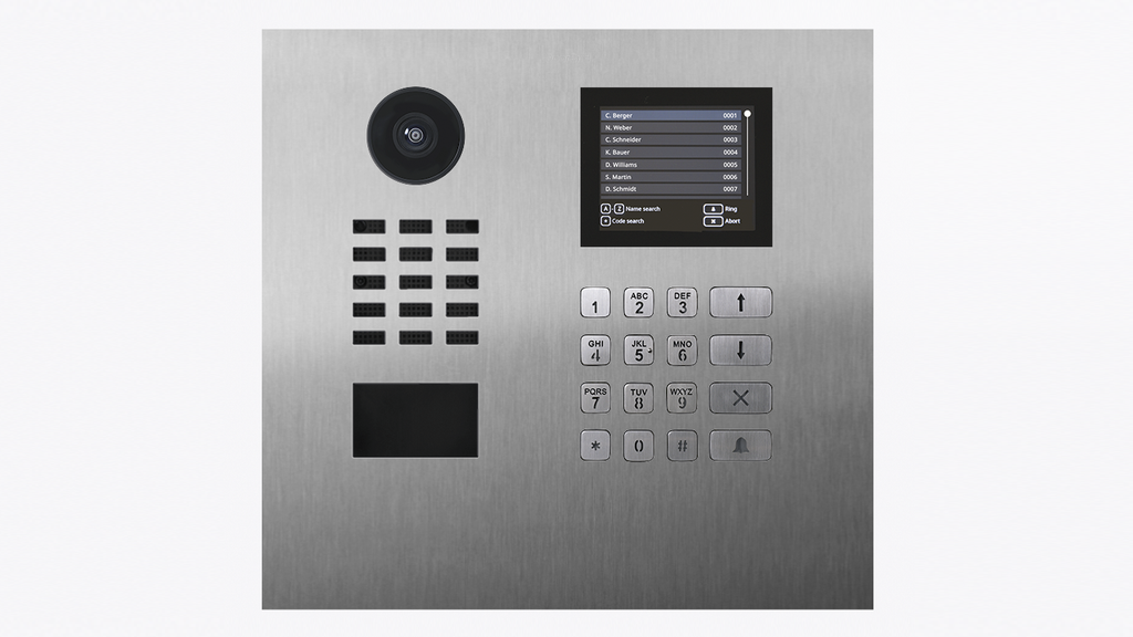 D21DKH Surface-mount IP Video Intercom