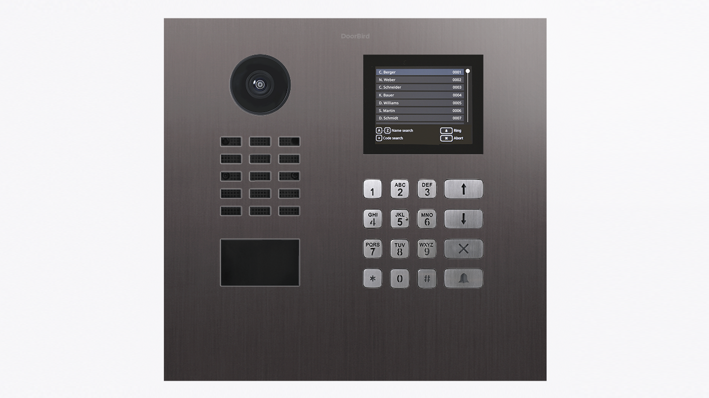 D21DKH Surface-mount IP Video Intercom