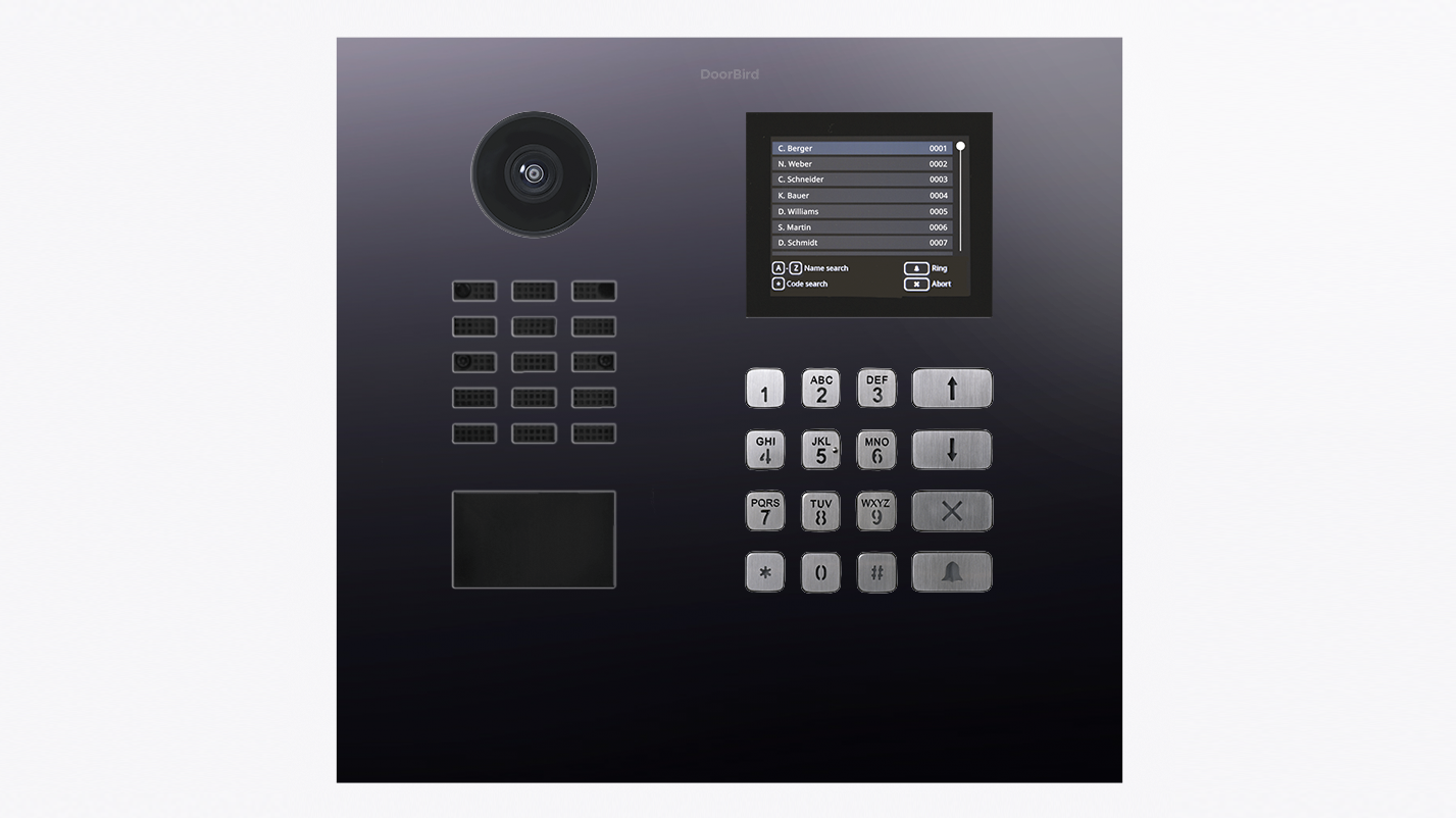D21DKH Surface-mount IP Video Intercom