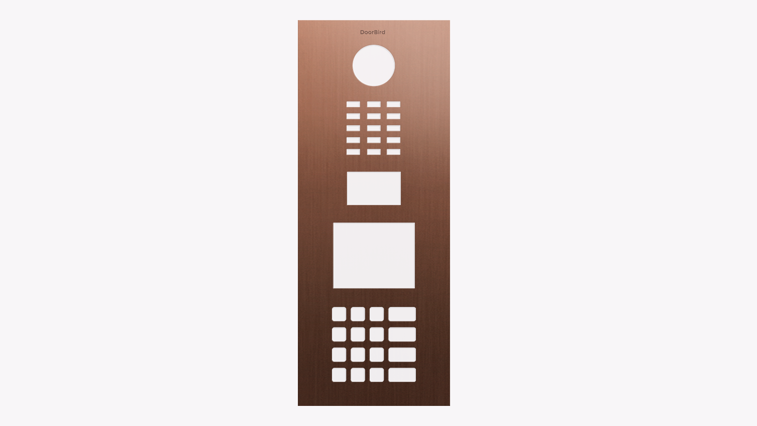 D21DKV Front panel for D21DKV IP Video Door Station