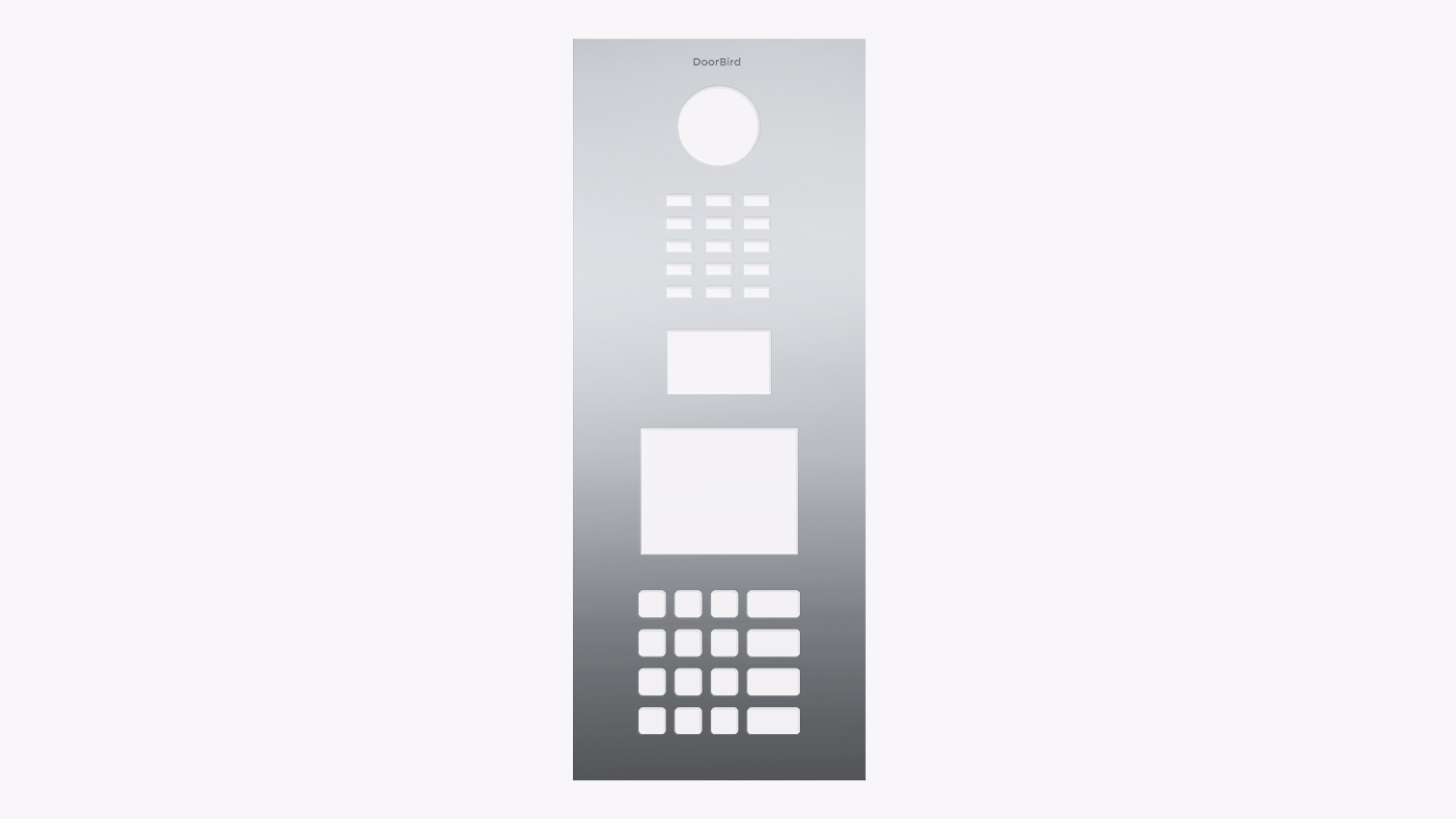 D21DKV Front panel for D21DKV IP Video Door Station