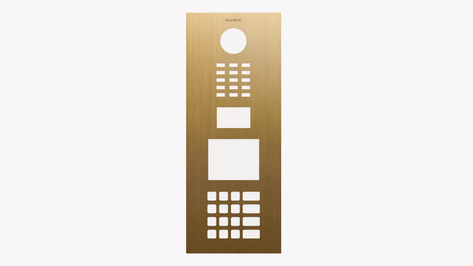 D21DKV Front panel for D21DKV IP Video Door Station