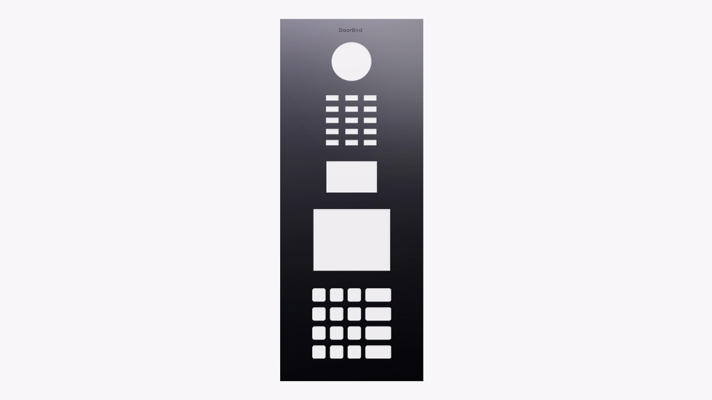 D21DKV Front panel for D21DKV IP Video Door Station