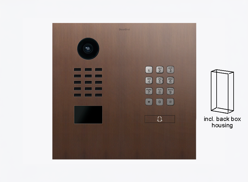 D2201KH Flush-mount IP Video Intercom
