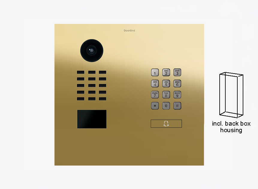 D2201KH Flush-mount IP Video Intercom