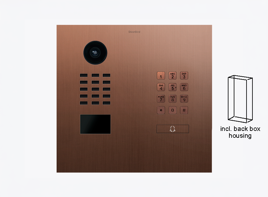 D2201KH Flush-mount IP Video Intercom
