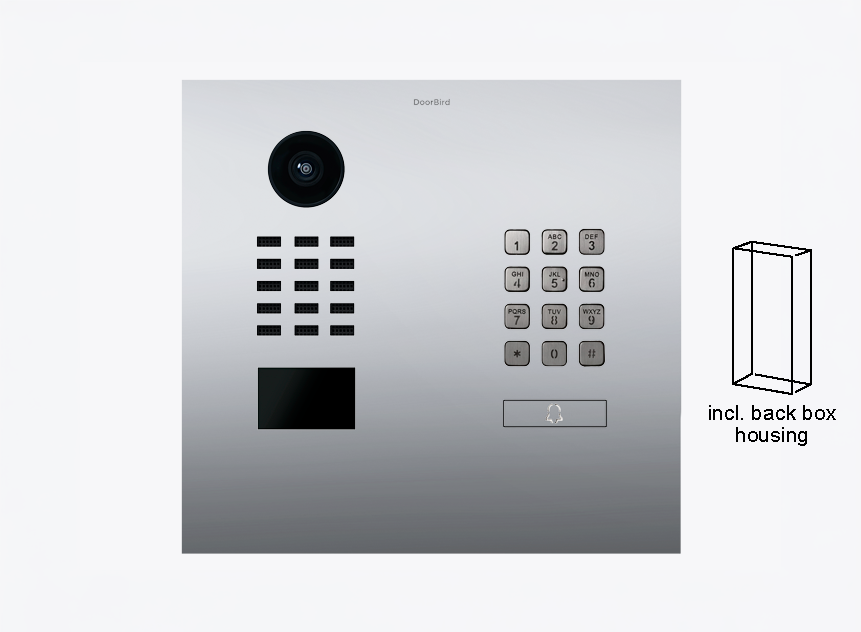 D2201KH Flush-mount IP Video Intercom
