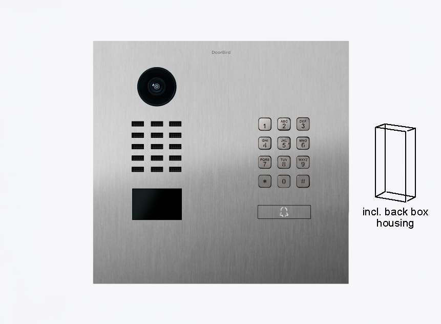 D2201KH Flush-mount IP Video Intercom
