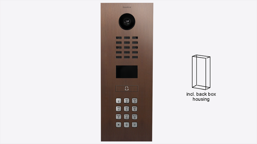 D2201KV Flush-Mount IP Video Intercom