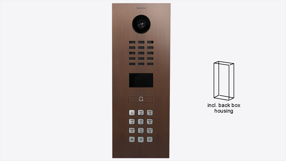 D2201KV Flush-Mount IP Video Intercom