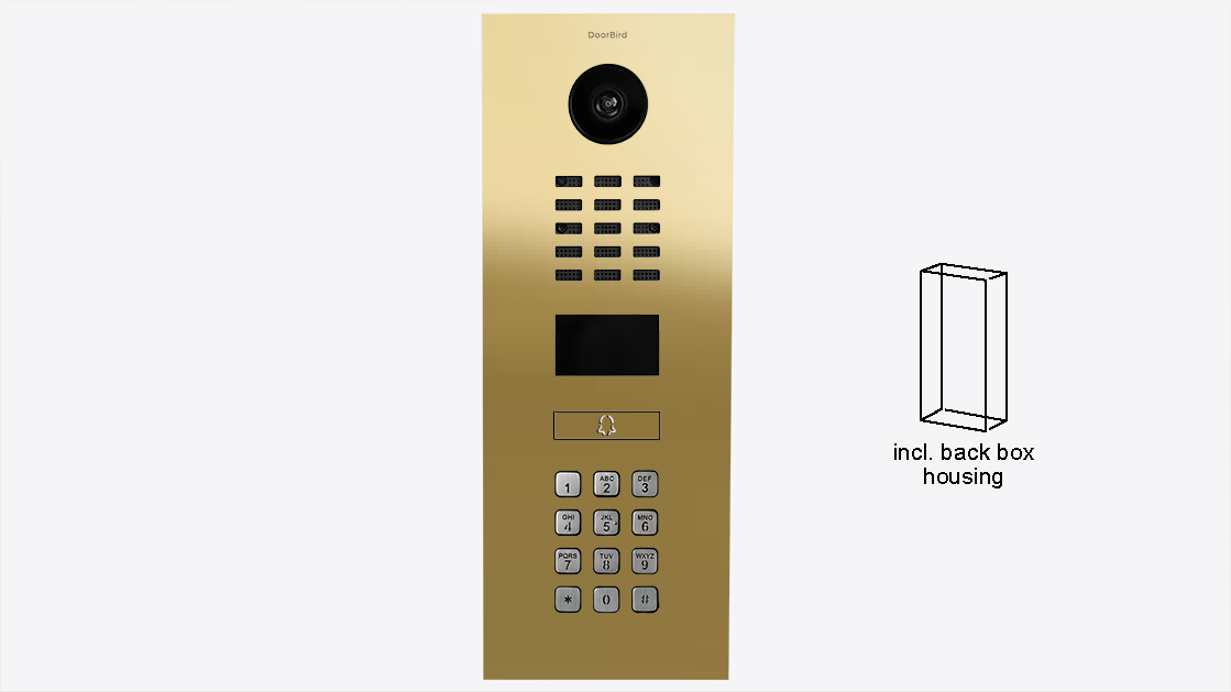 D2201KV Flush-Mount IP Video Intercom