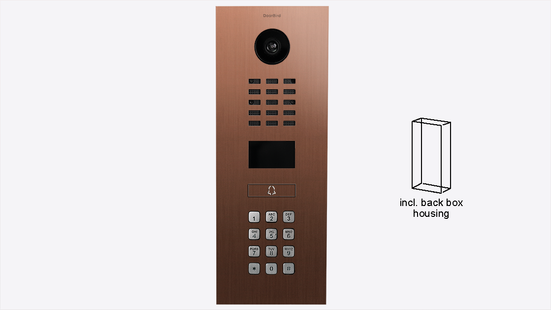D2201KV Surface-mount IP Video Intercom