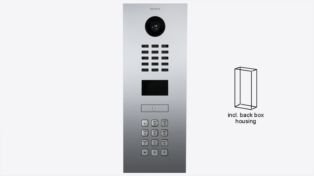 D2201KV Flush-Mount IP Video Intercom