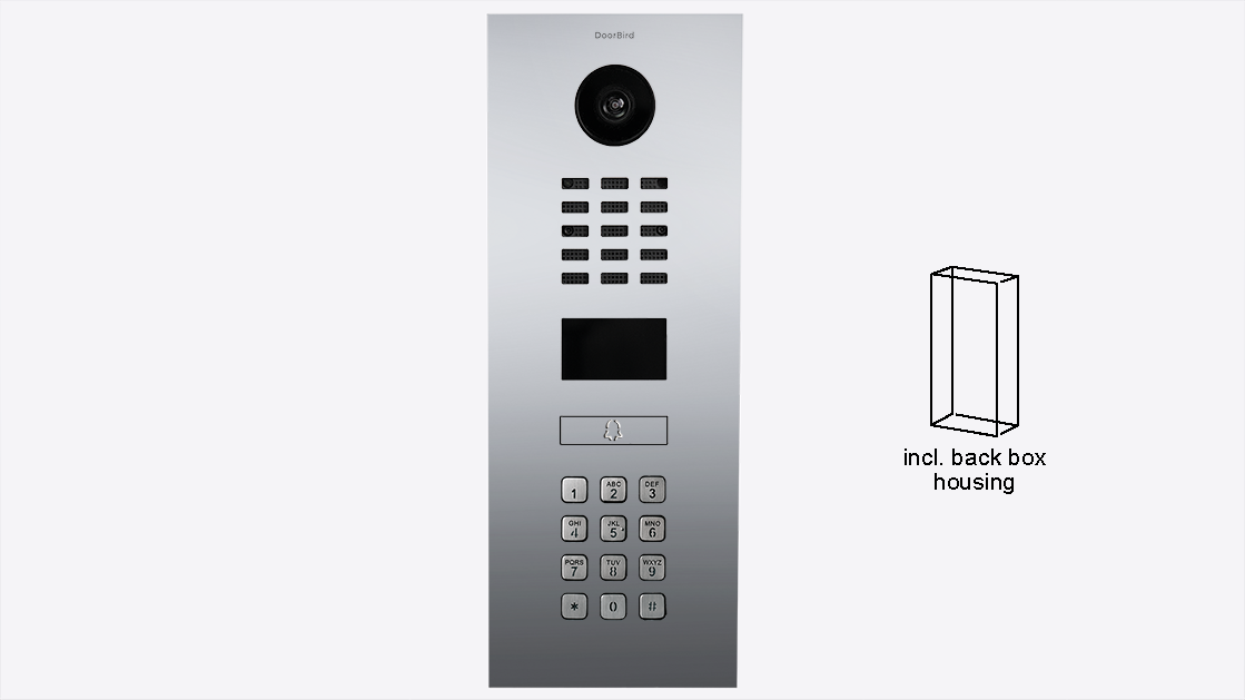 D2201KV Flush-Mount IP Video Intercom