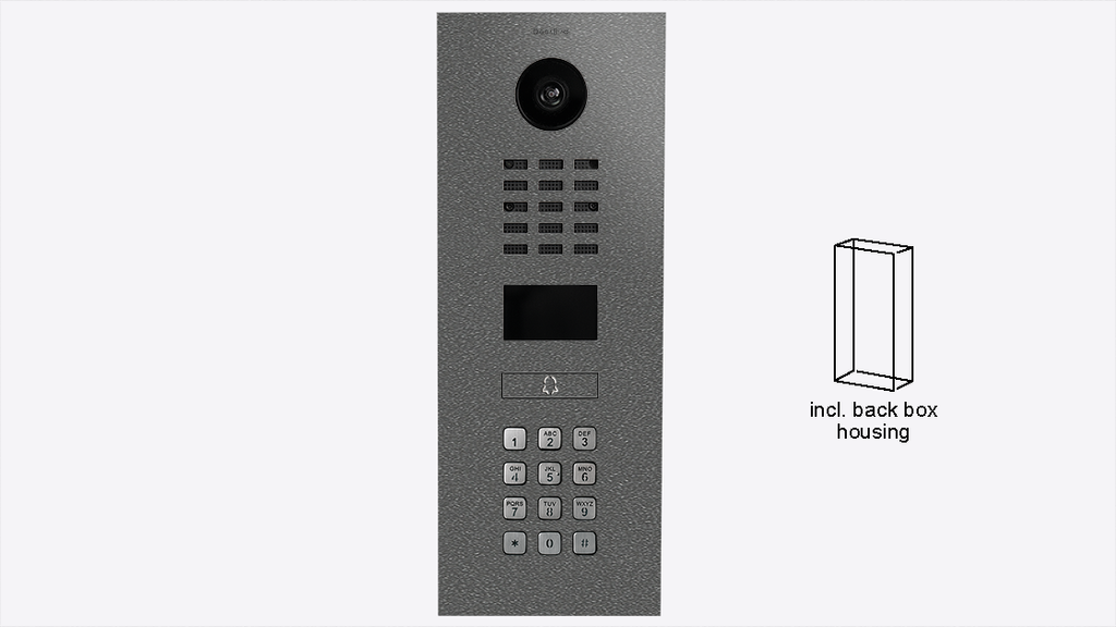 D2201KV Flush-Mount IP Video Intercom