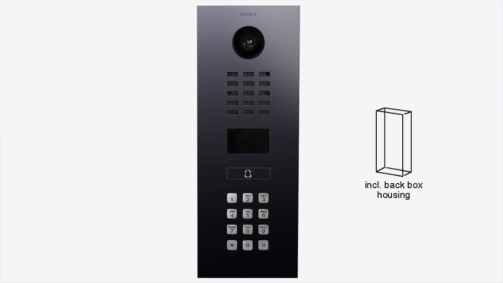 D2201KV Flush-Mount IP Video Intercom