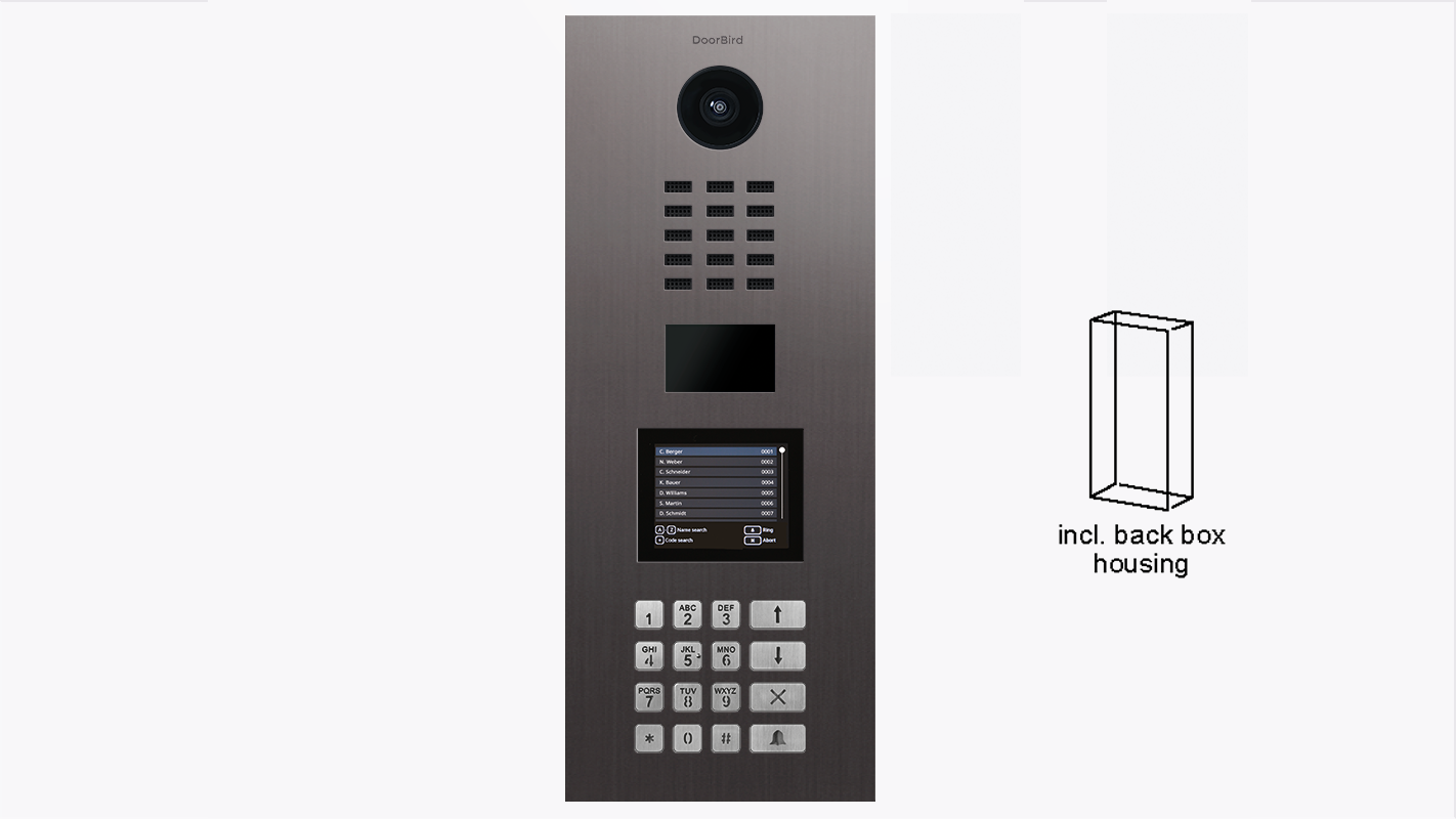D22DKV Surface-mount IP Video Intercom