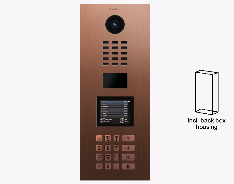 D22DKV Surface-mount IP Video Intercom