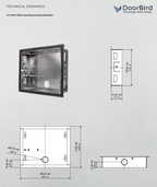 DoorBird D1101KH Flush-mounting housing (Backbox)