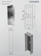 DoorBird D2x02KV Protective Hood
