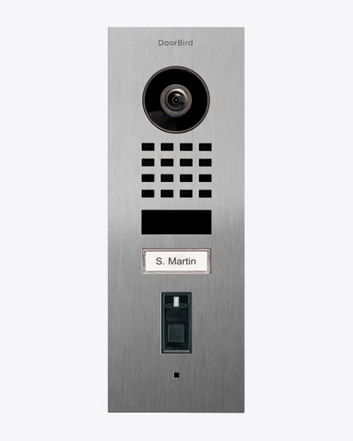 D1101FV Fingerprint 50 Flush-mount IP Video Intercom