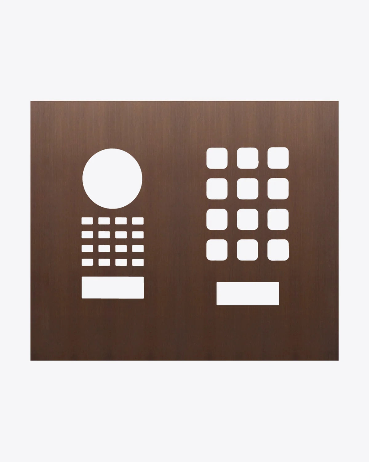 D1101KH Modern Surface & Flush-mount Front panel
