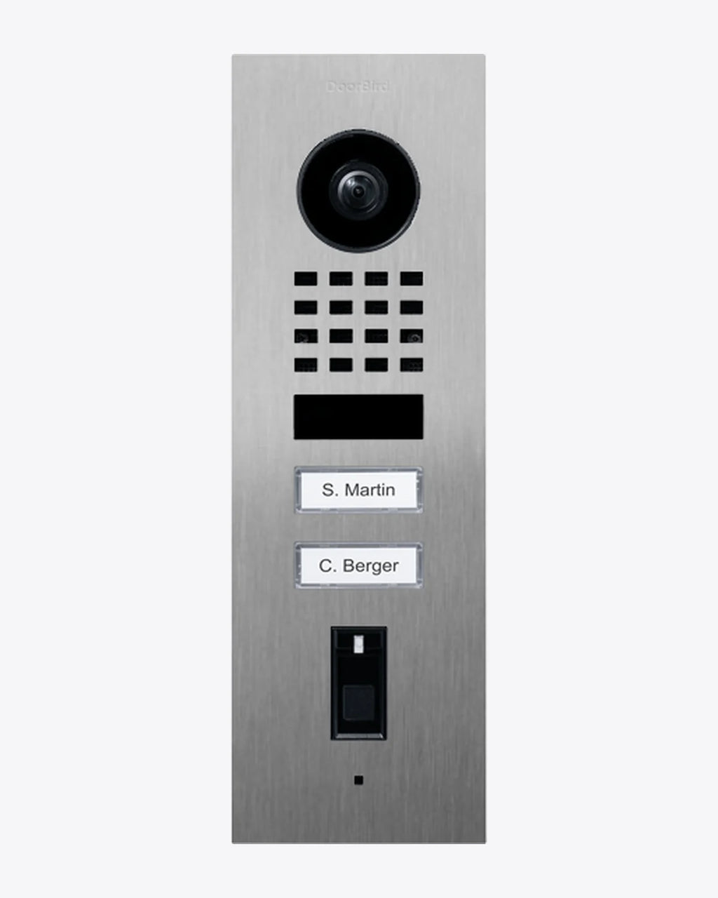 D1102FV Fingerprint 50 Flush-mount IP Video Intercom