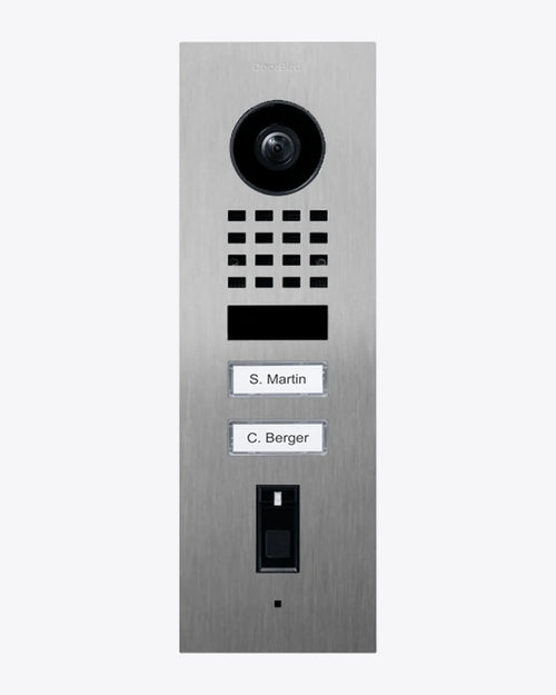 D1102FV Fingerprint 50 Flush-mount IP Video Intercom