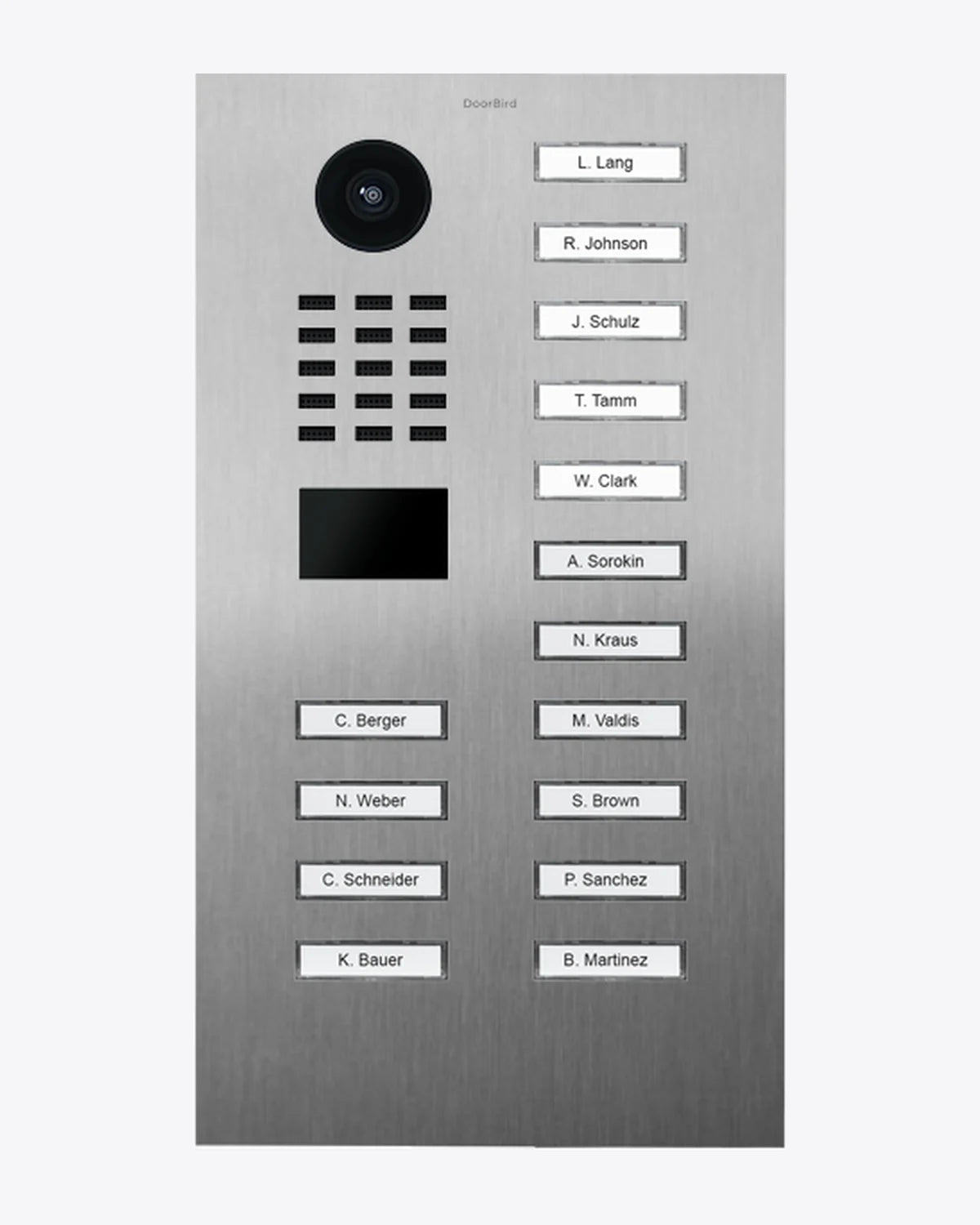 D2115V Flush-mount IP Video Intercom