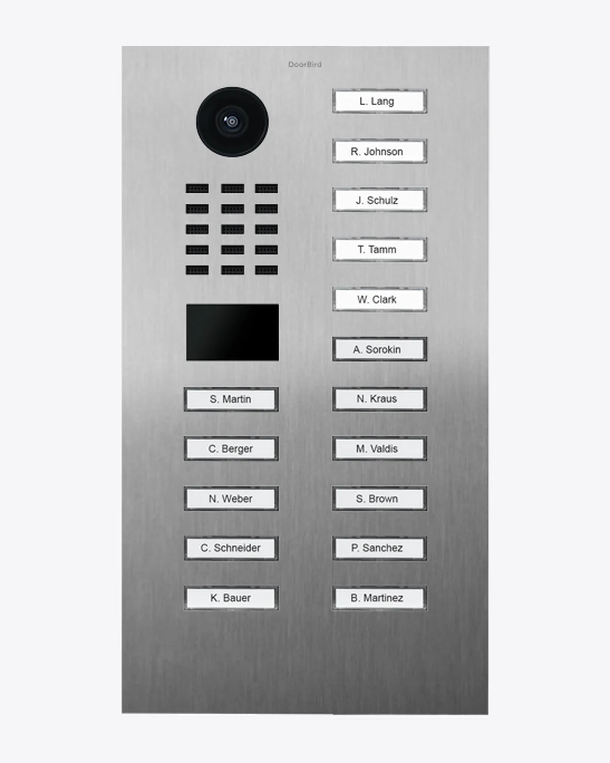 D2116V Flush-mount IP Video Intercom