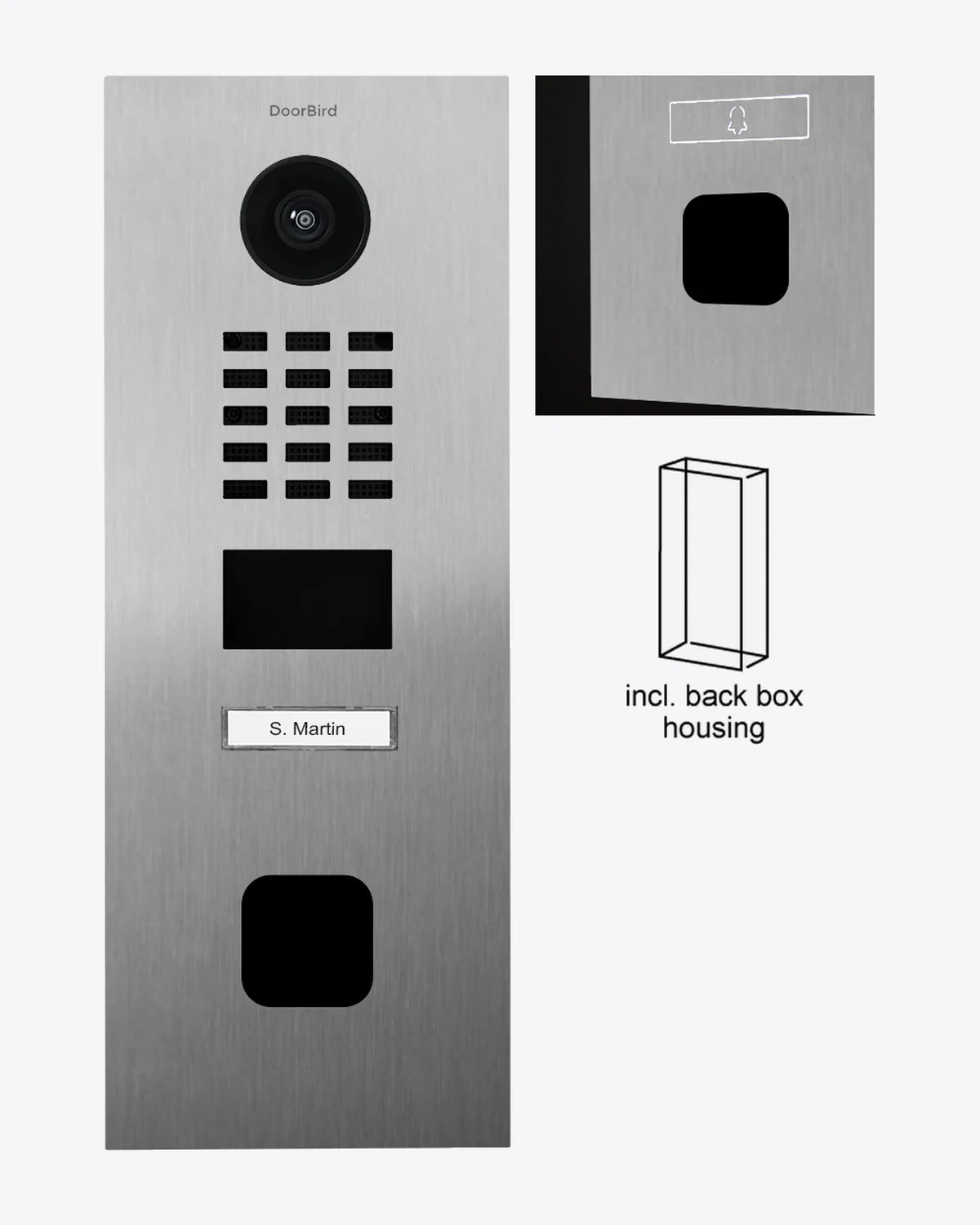 D2201FV EKEY sLine Flush-mount IP Video Intercom