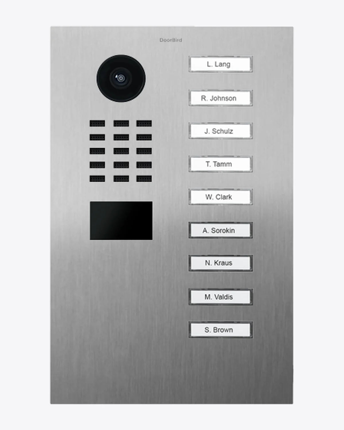 D2209V Flush-mount IP Video Intercom